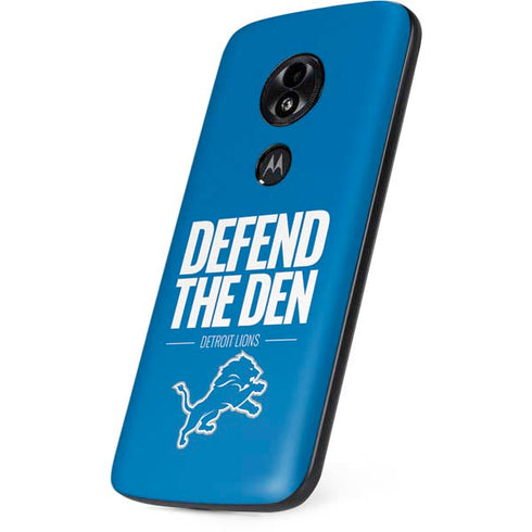 NFL Detroit Lions Team Motto Moto E5 Play Skin